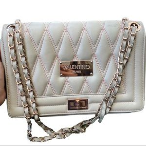Valentino Alice Quilted Leather Shoulder Bag